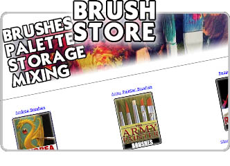 Brush & Paint Storage Store!
